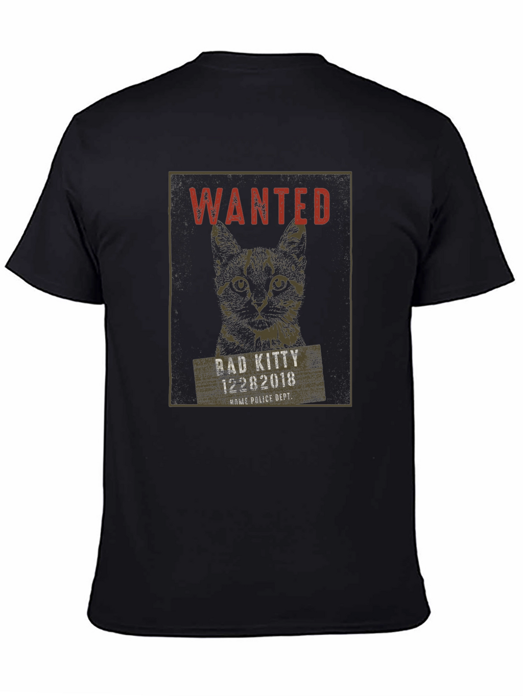 Wanted Bad Kitty T-Shirt