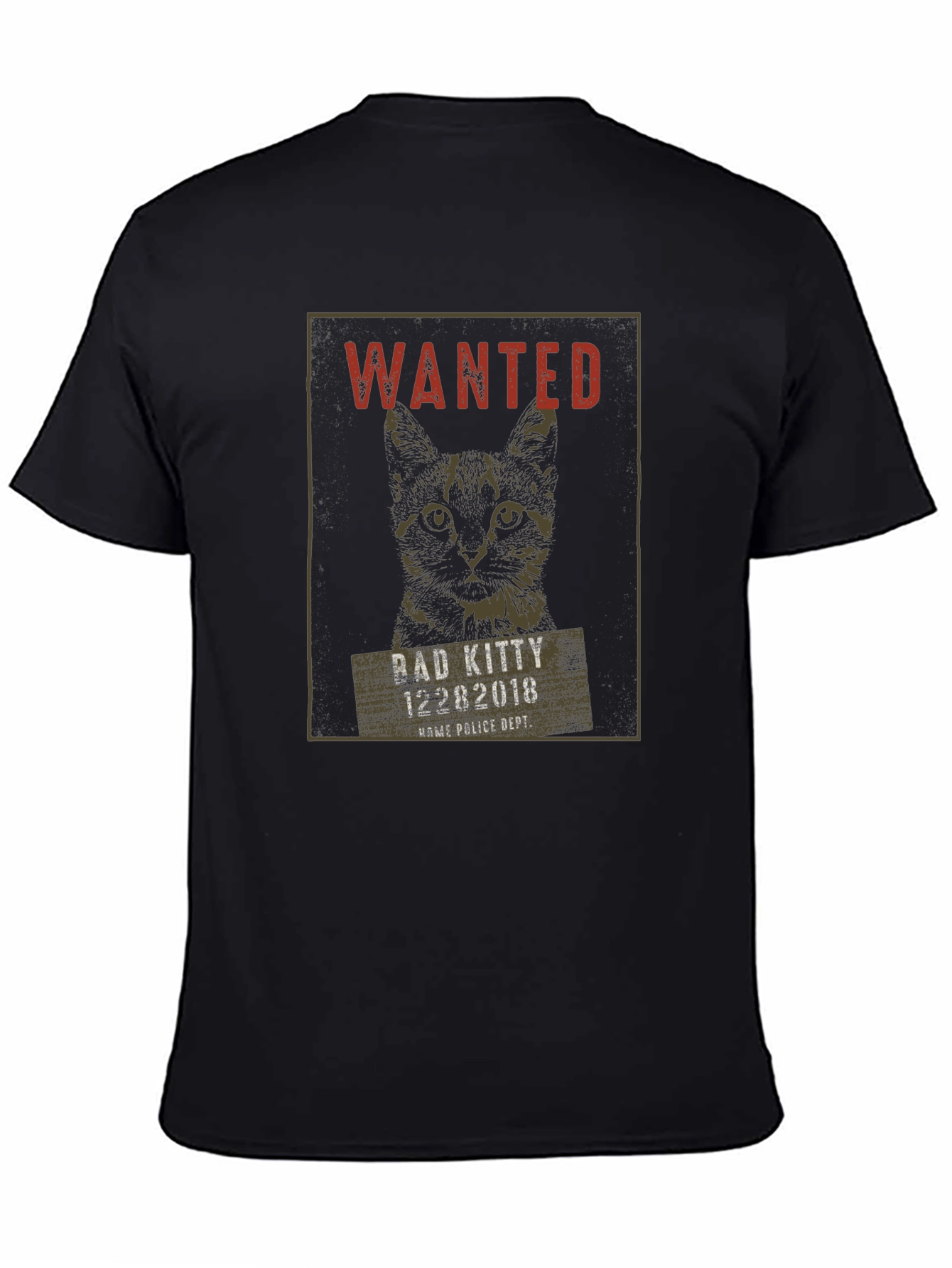 Wanted Bad Kitty T-Shirt
