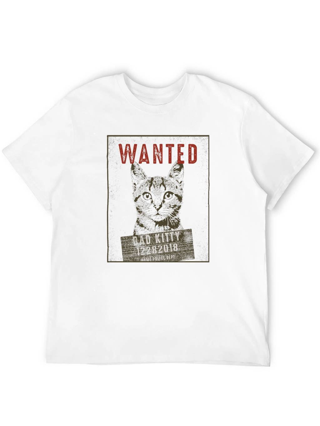 Wanted Bad Kitty T-Shirt