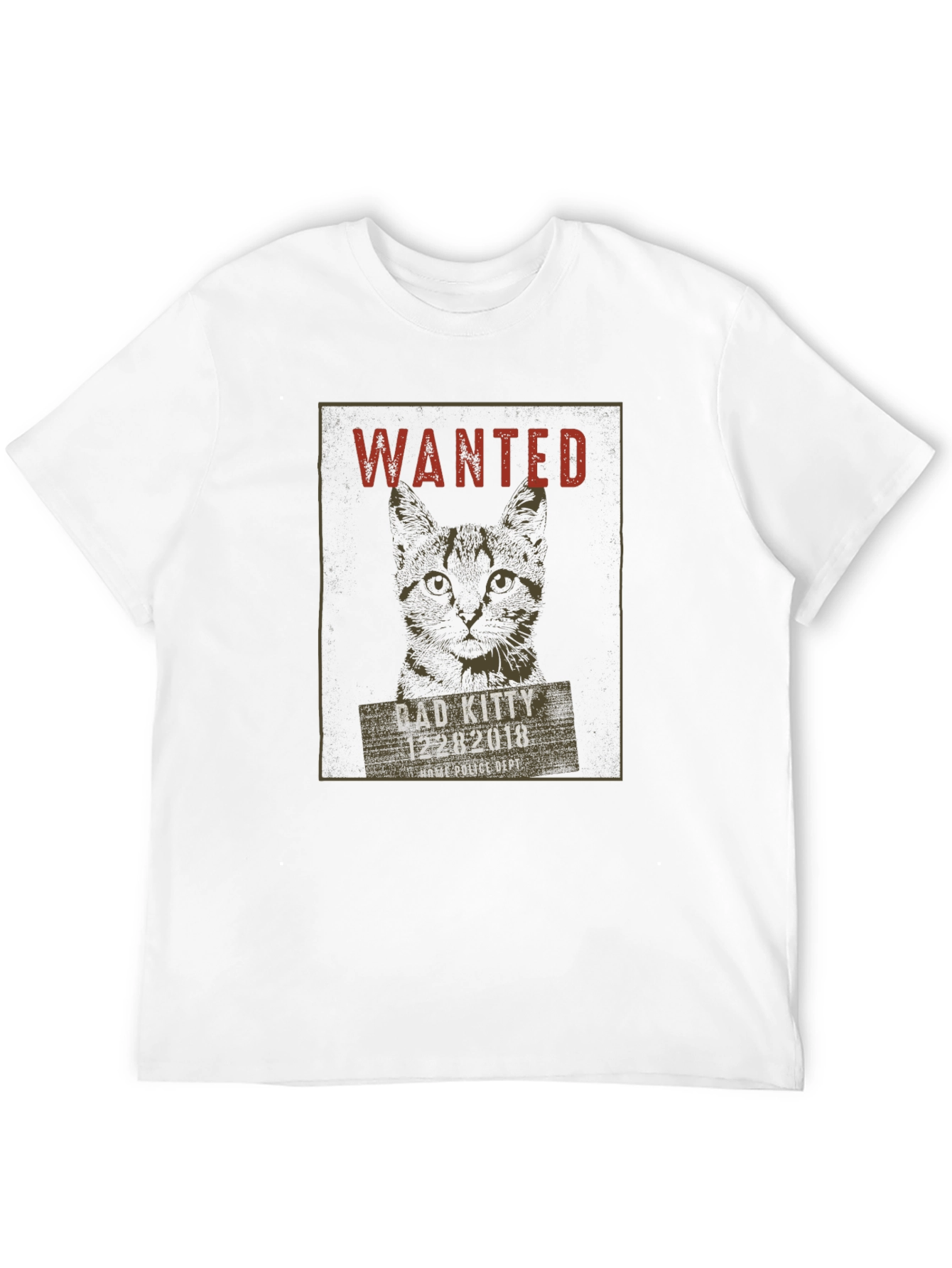 Wanted Bad Kitty T-Shirt