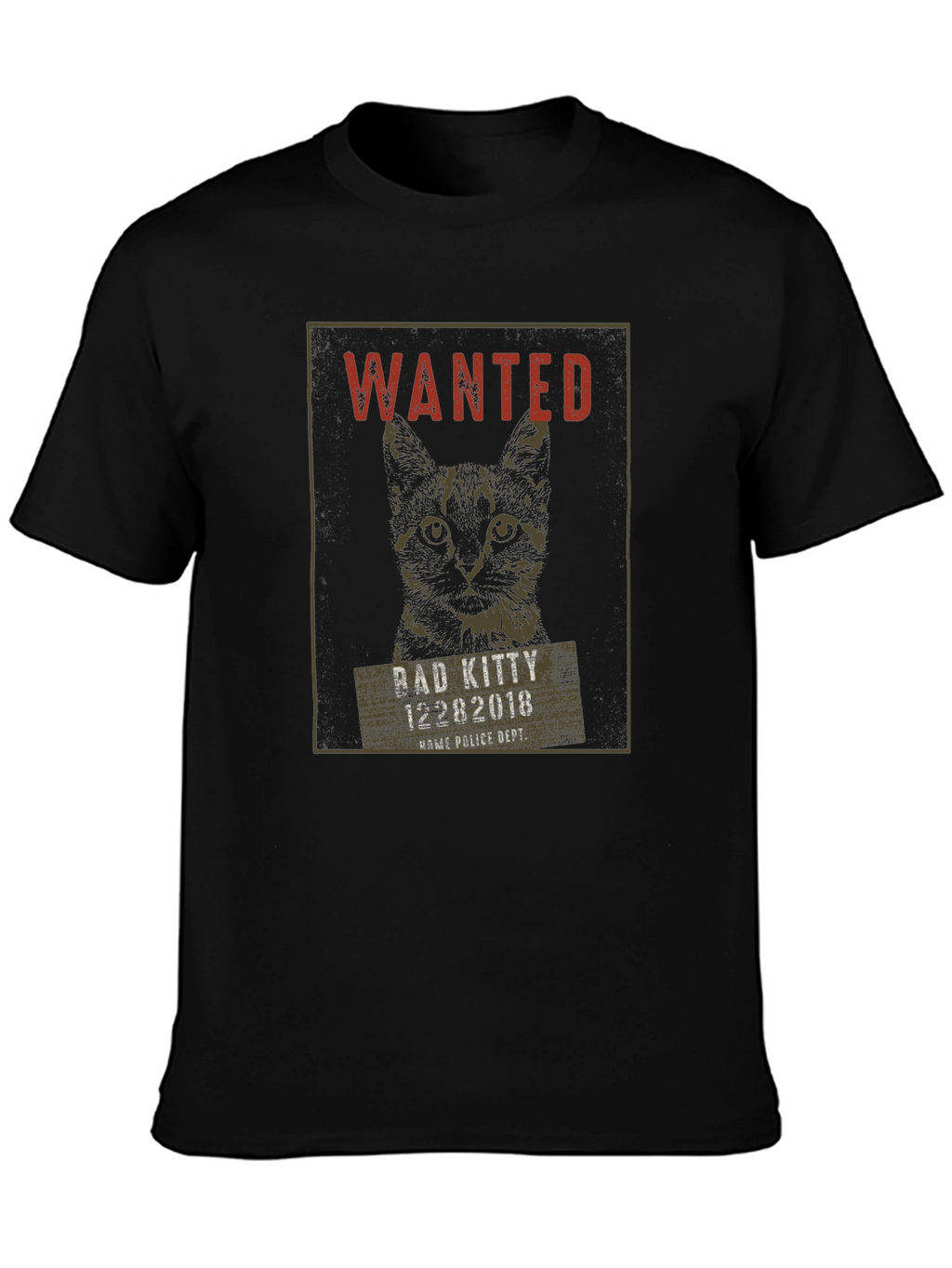 Wanted Bad Kitty T-Shirt