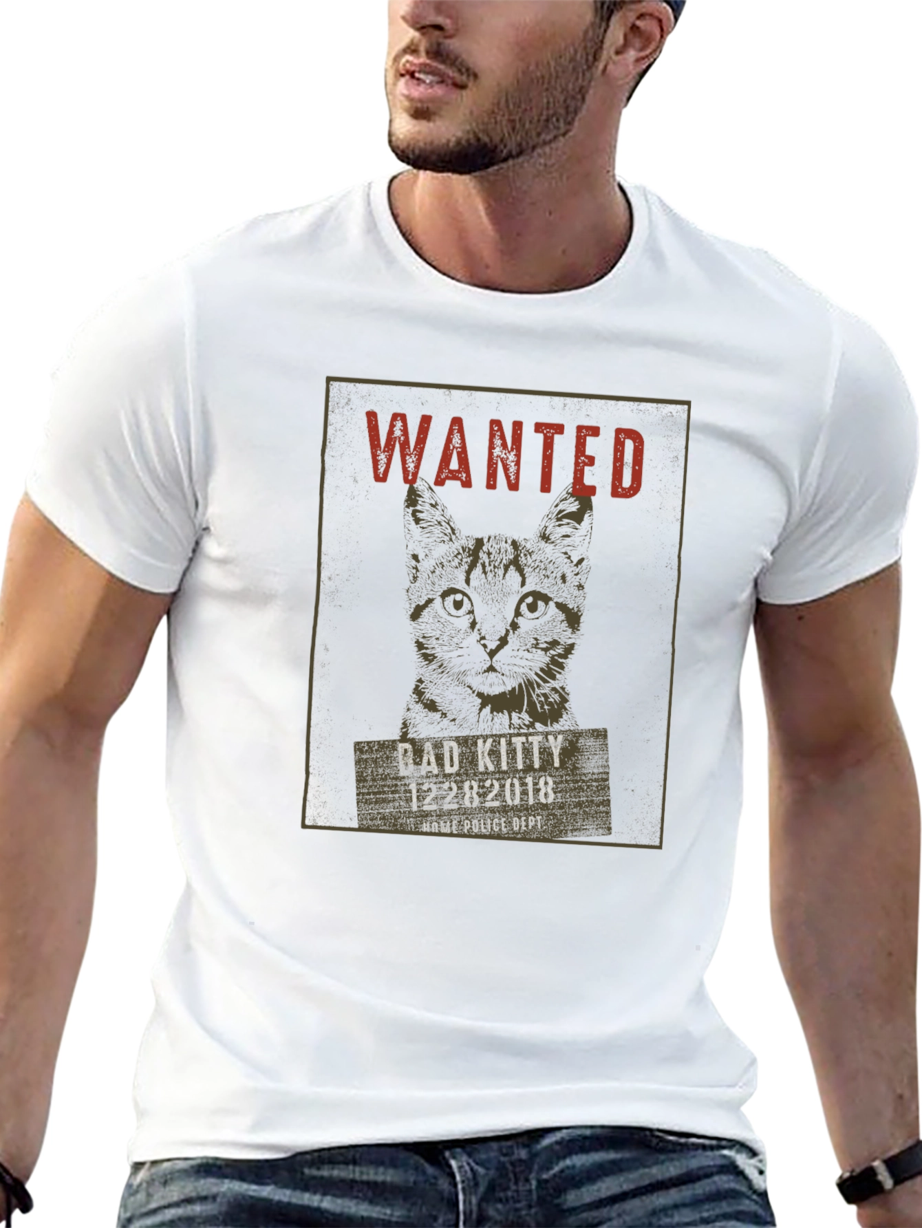 Wanted Bad Kitty T-Shirt