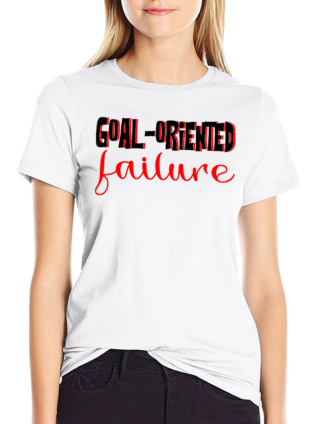 Goal-Oriented Failure Graphic T-Shirt