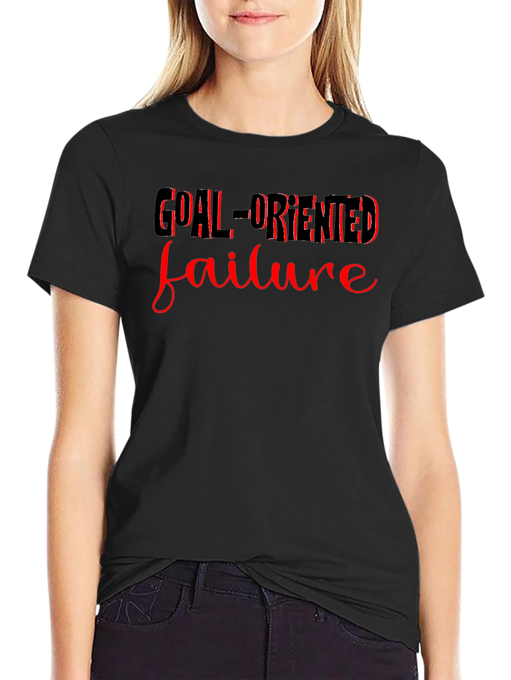 Goal-Oriented Failure Graphic T-Shirt