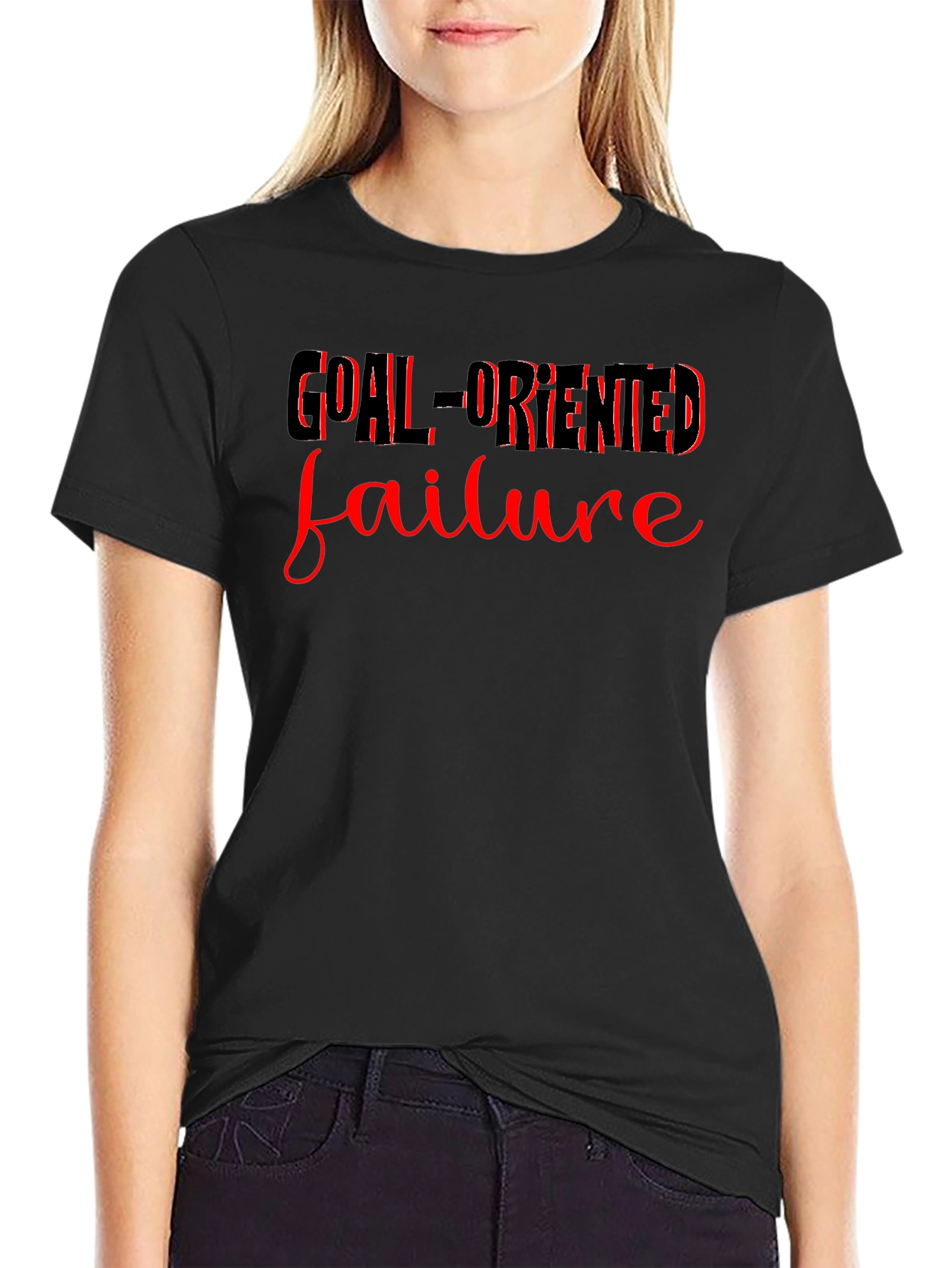Goal-Oriented Failure Graphic T-Shirt