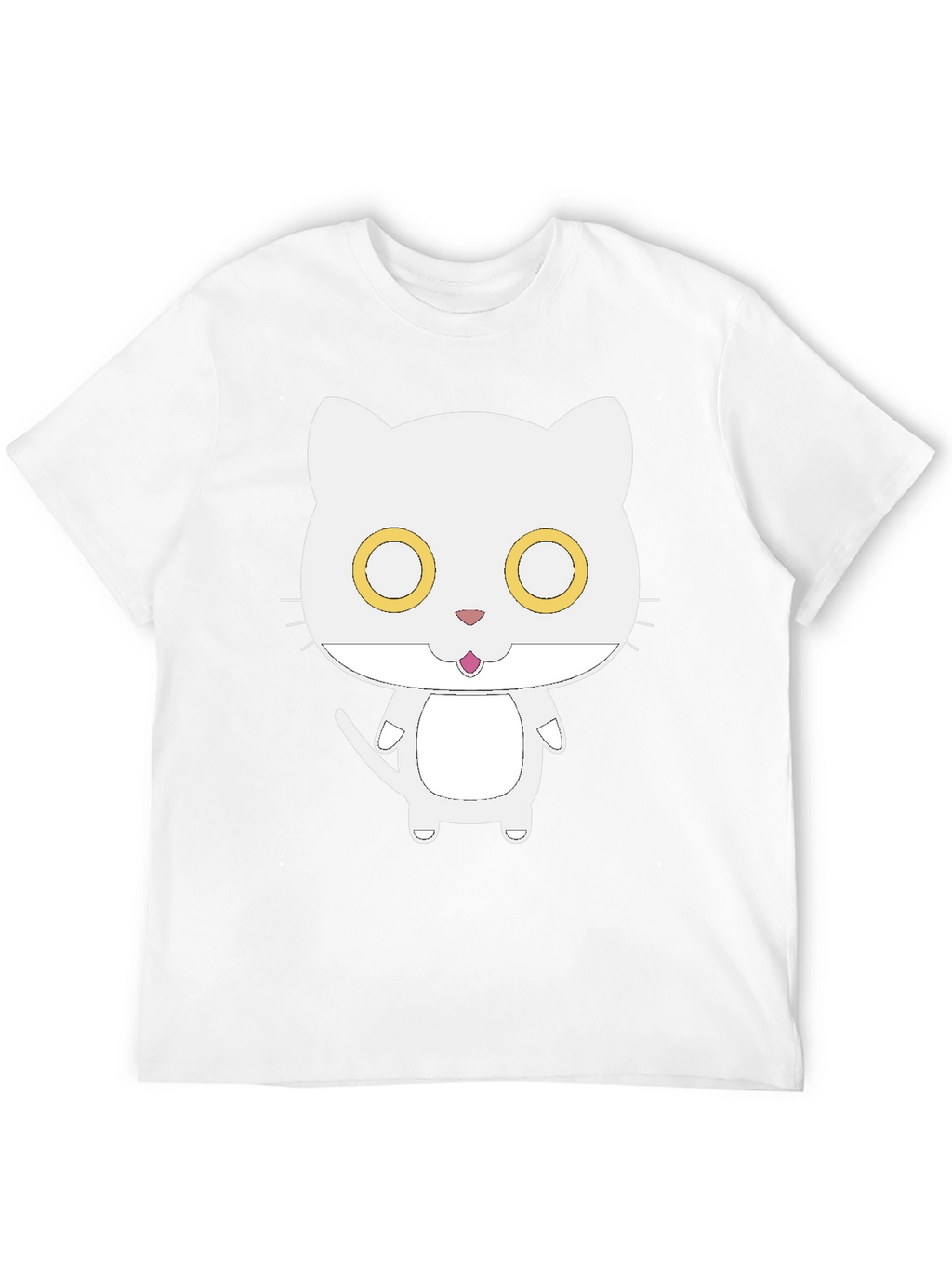 Cute Cat Graphic T-Shirt - Soft Cotton Tee