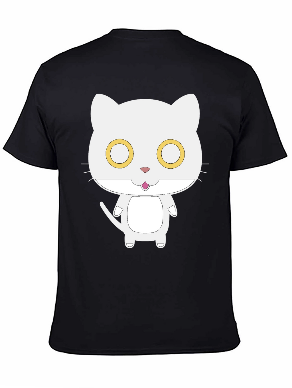 Cute Cat Graphic T-Shirt - Soft Cotton Tee