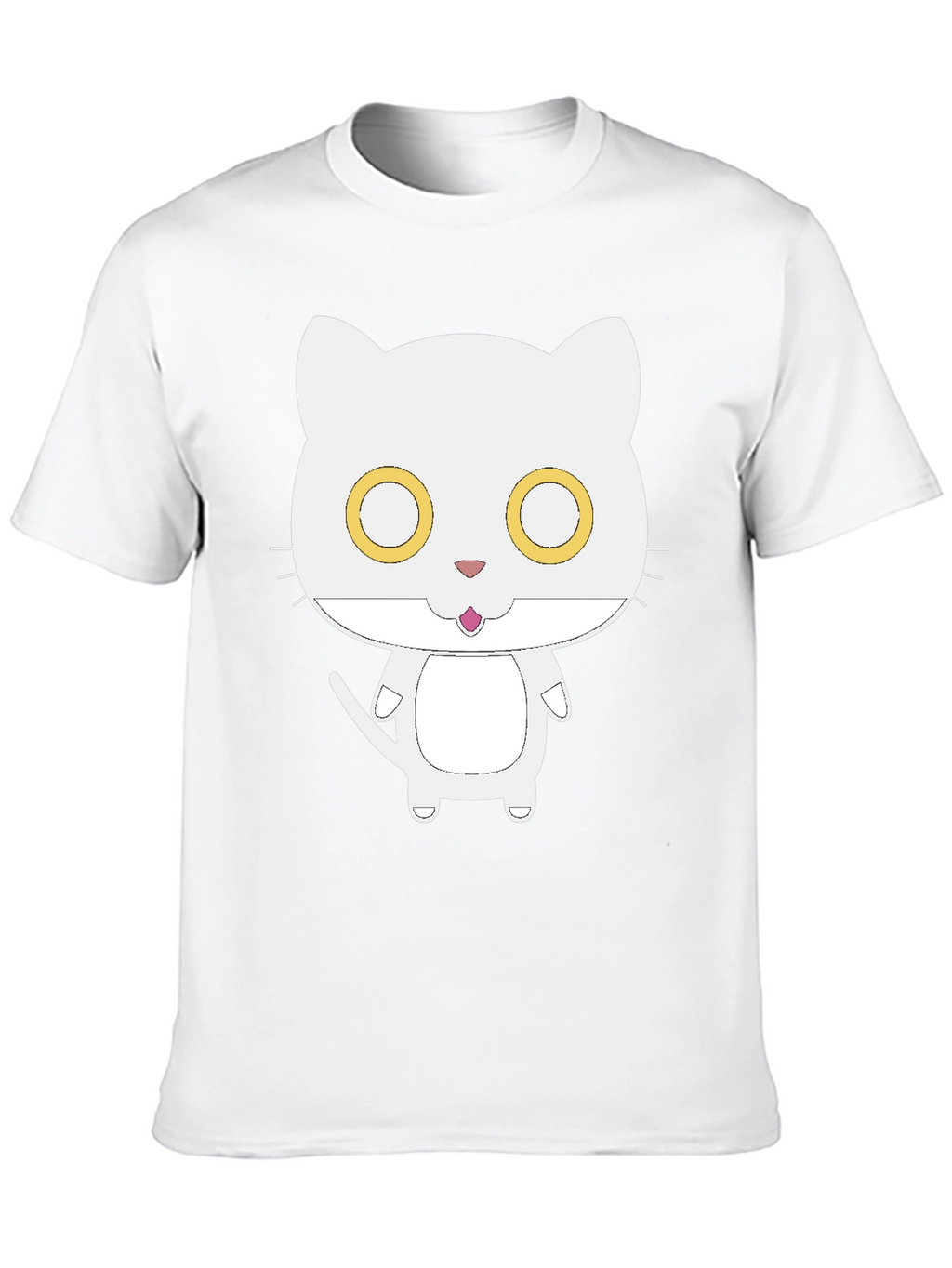 Cute Cat Graphic T-Shirt - Soft Cotton Tee