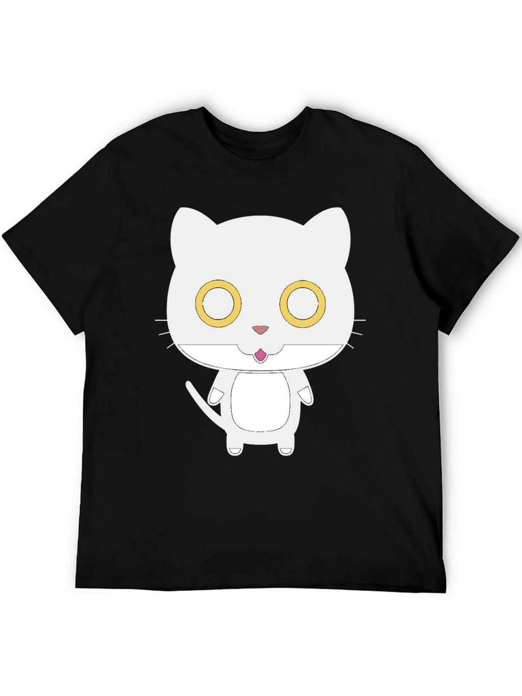 Cute Cat Graphic T-Shirt - Soft Cotton Tee