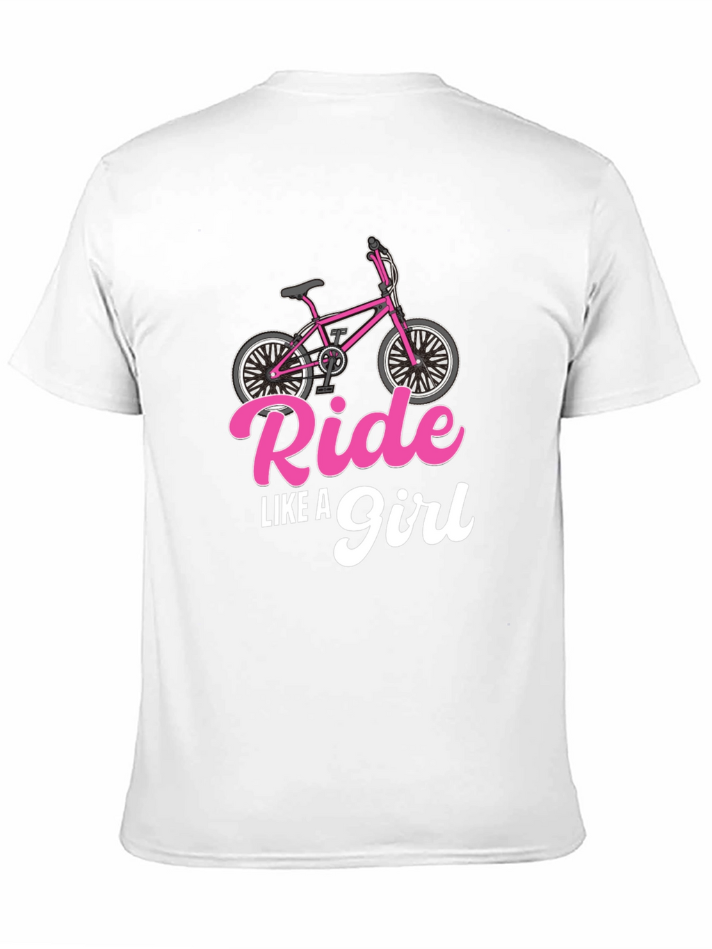 Ride Like A Girl Black T-Shirt