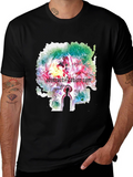 Abstract Art Graphic T-Shirt - Unique Design