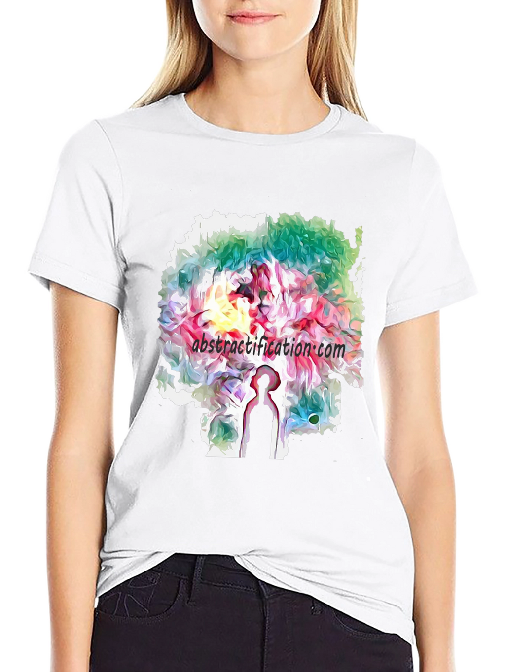 Abstract Art Graphic T-Shirt - Unique Design