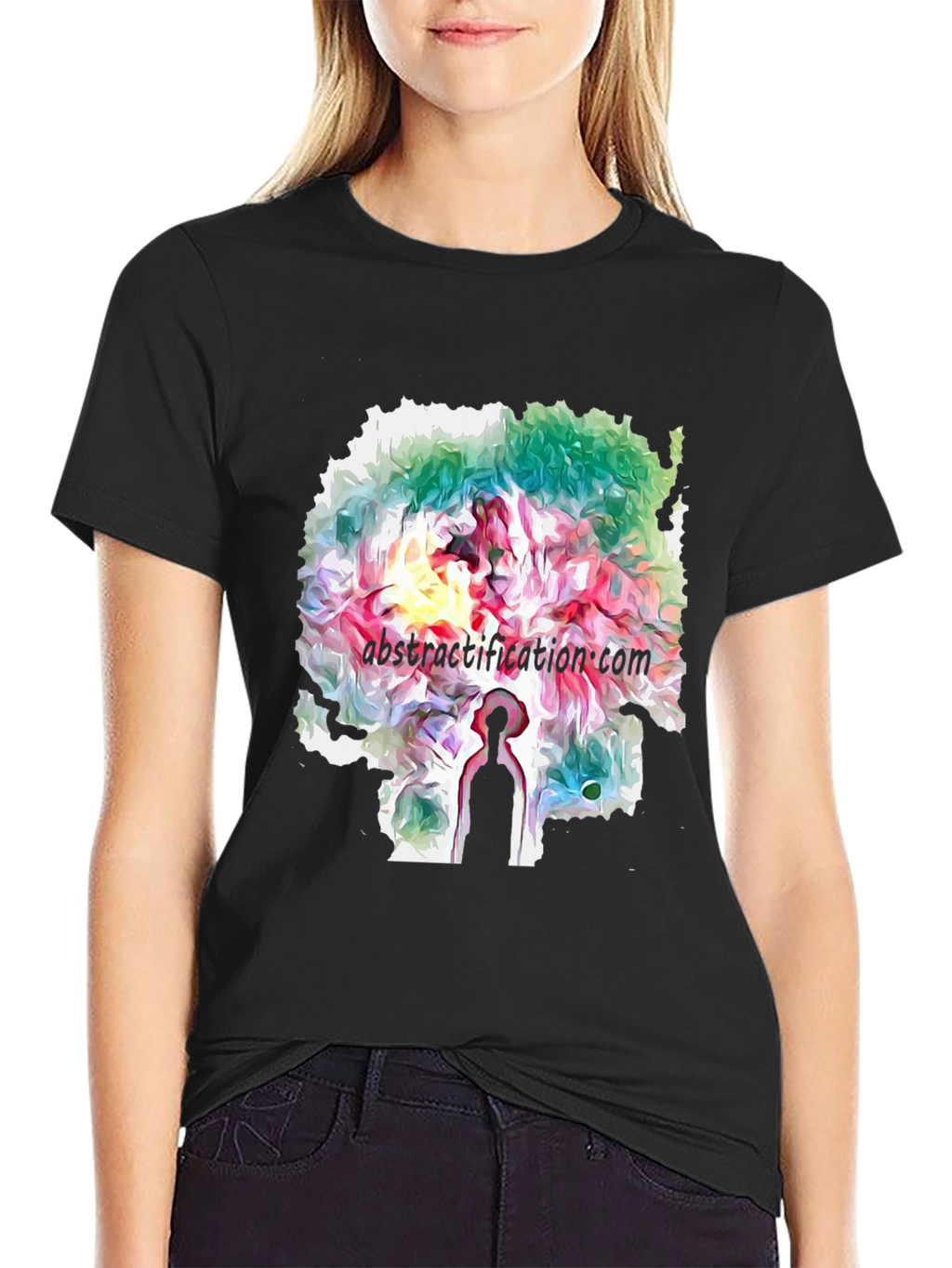 Abstract Art Graphic T-Shirt - Unique Design