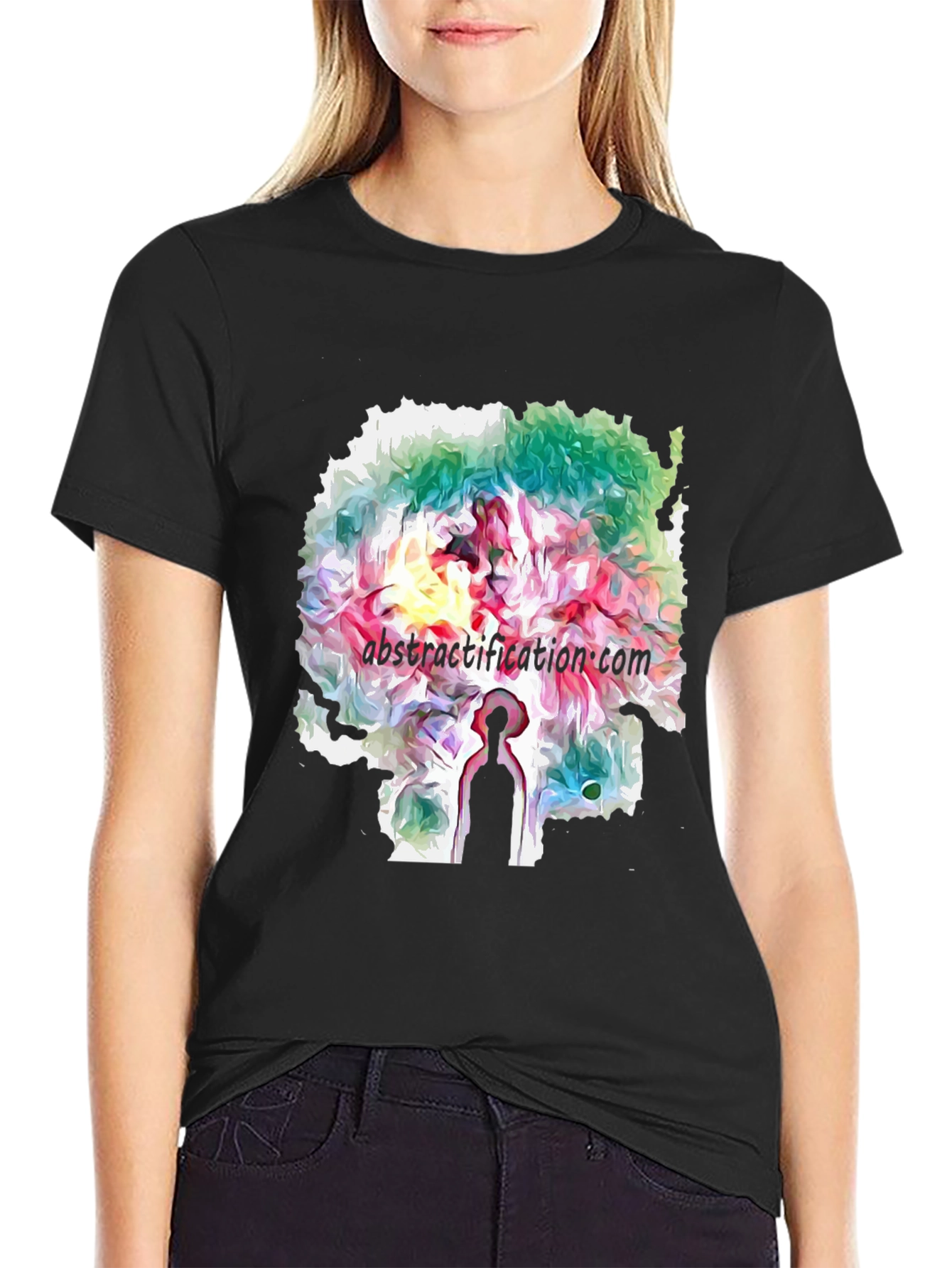 Abstract Art Graphic T-Shirt - Unique Design