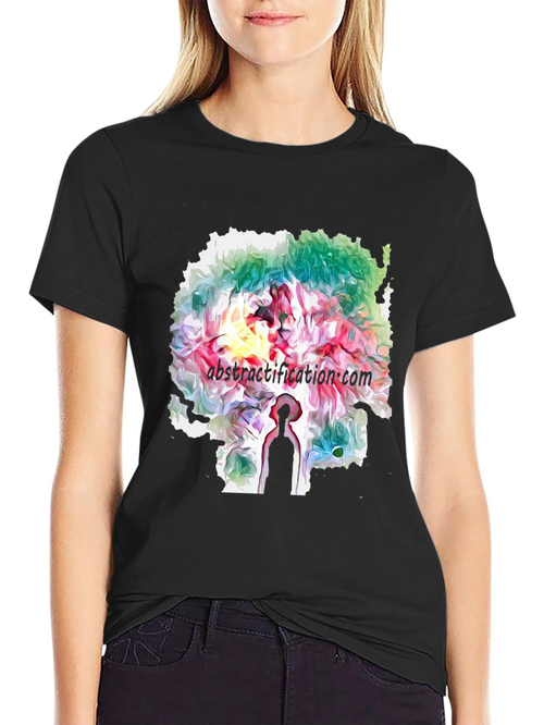 Abstract Art Graphic T-Shirt - Unique Design