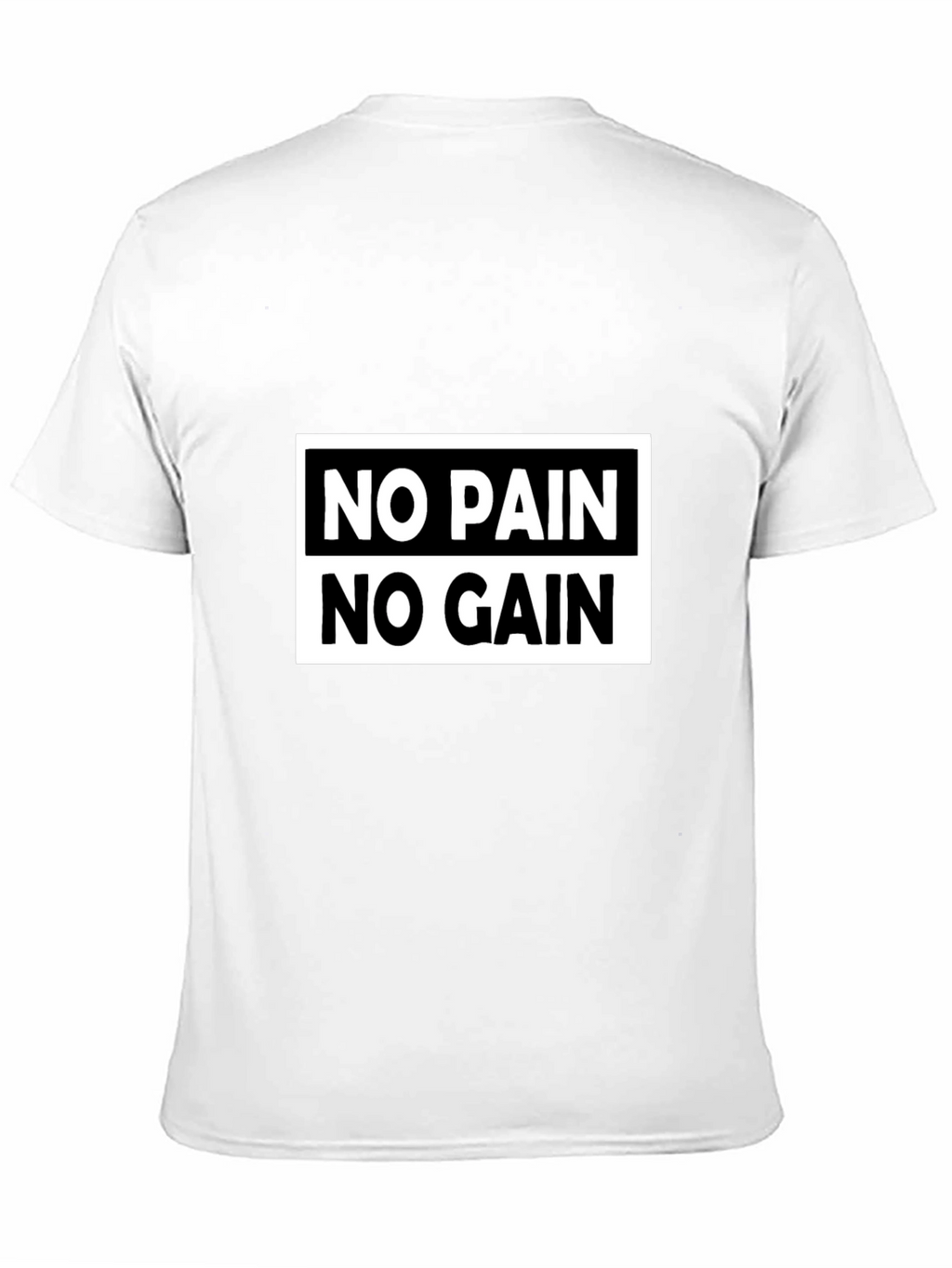 No Pain No Gain Graphic Tee - Motivational T-Shirt