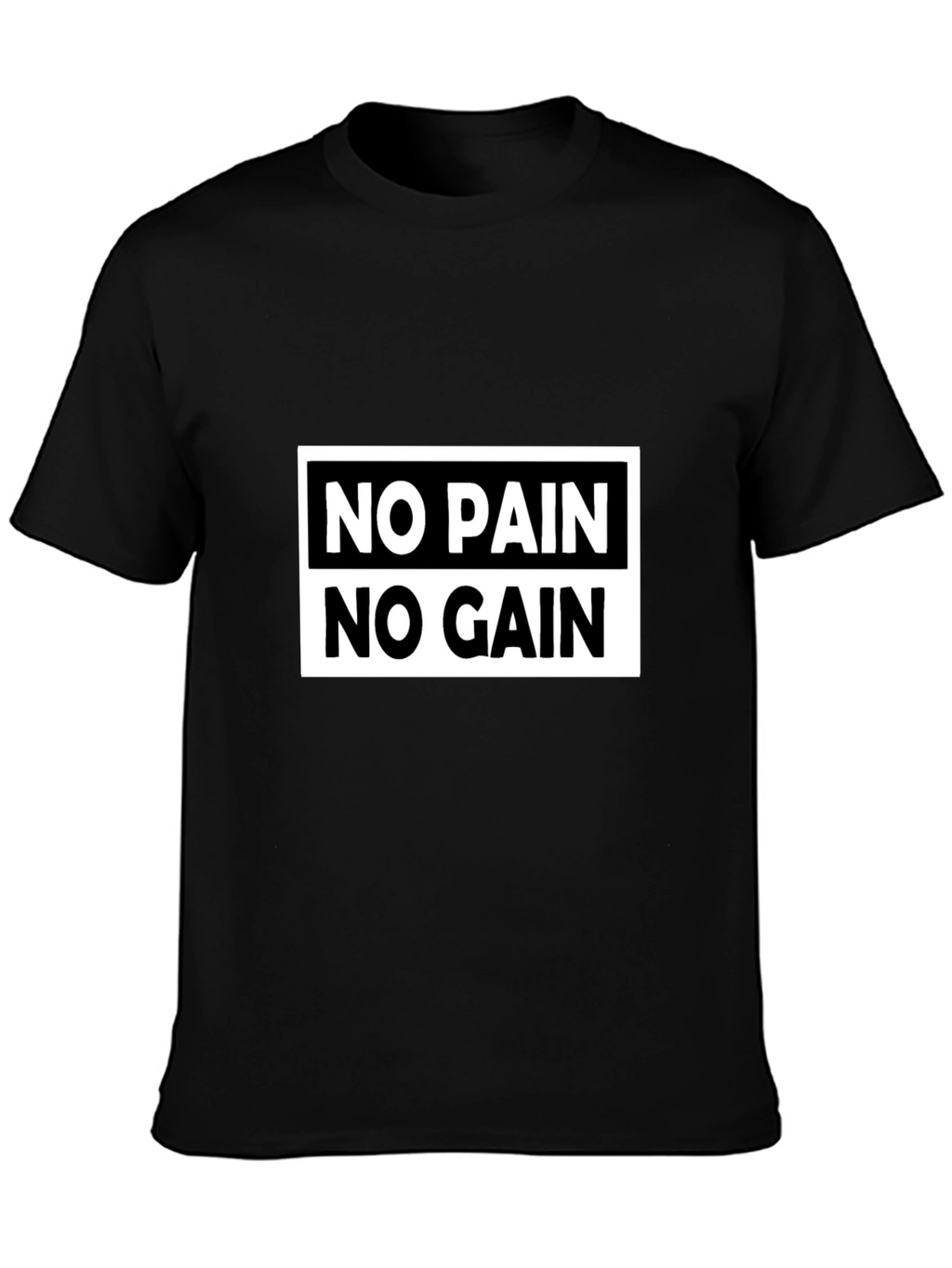 No Pain No Gain Graphic Tee - Motivational T-Shirt
