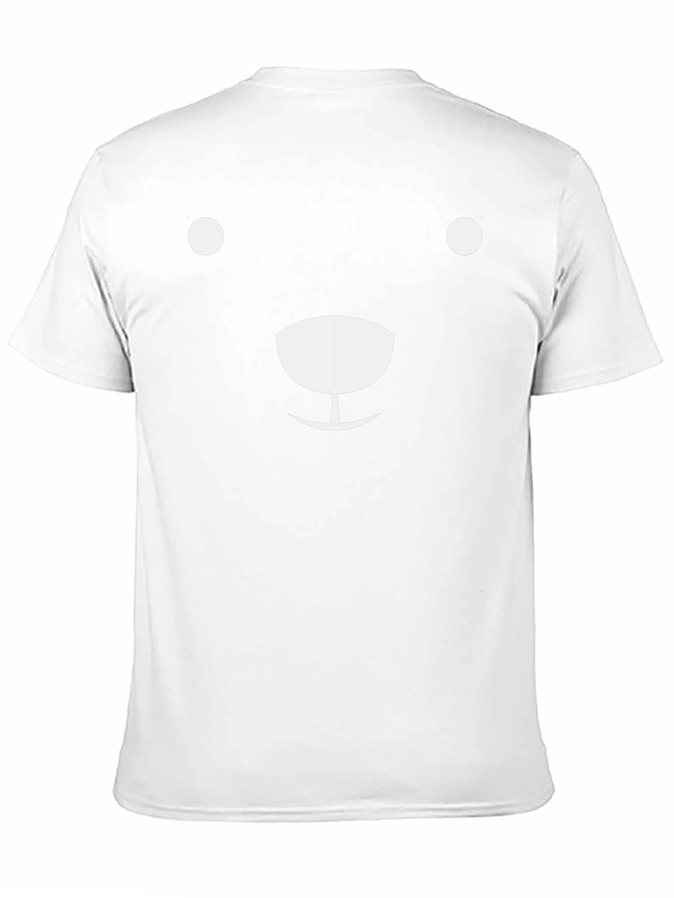 Minimalist Bear Graphic Black T-Shirt