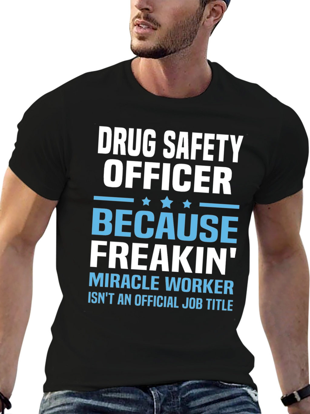 Drug Safety Officer Graphic T-Shirt