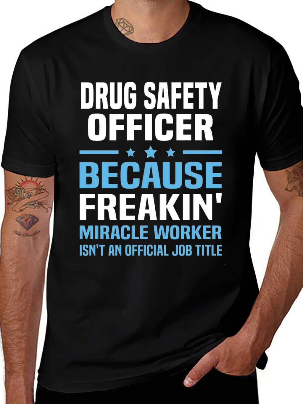 Drug Safety Officer Graphic T-Shirt