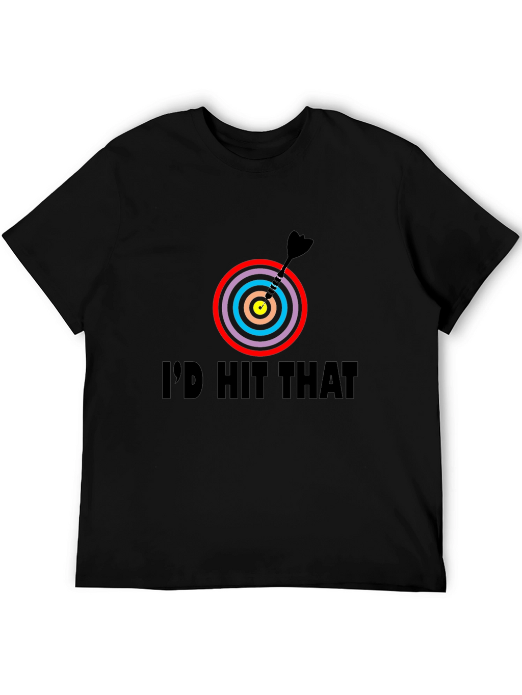 Id Hit That Dartboard Graphic Tee