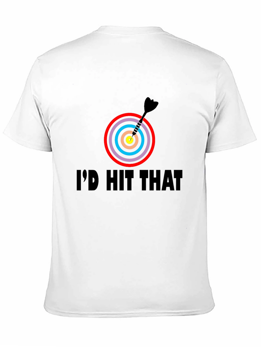 Id Hit That Dartboard Graphic Tee