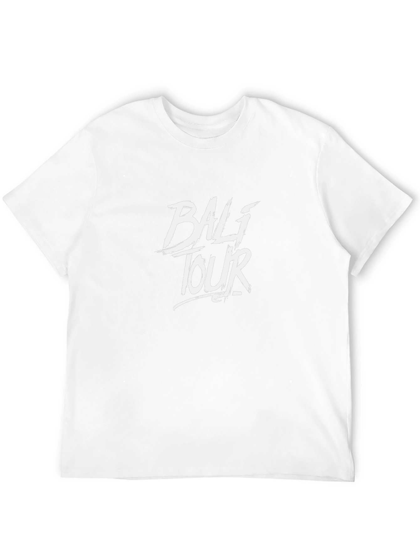 Bali Tour Black Graphic Tee Shirt