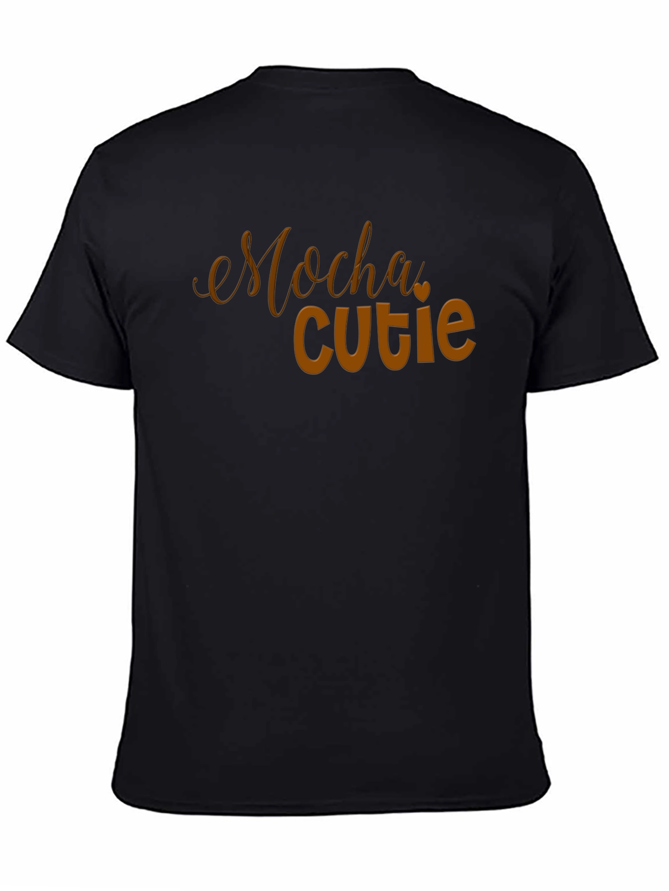 Mocha Cutie Graphic Tee - Soft & Stylish Unisex T-Shirt