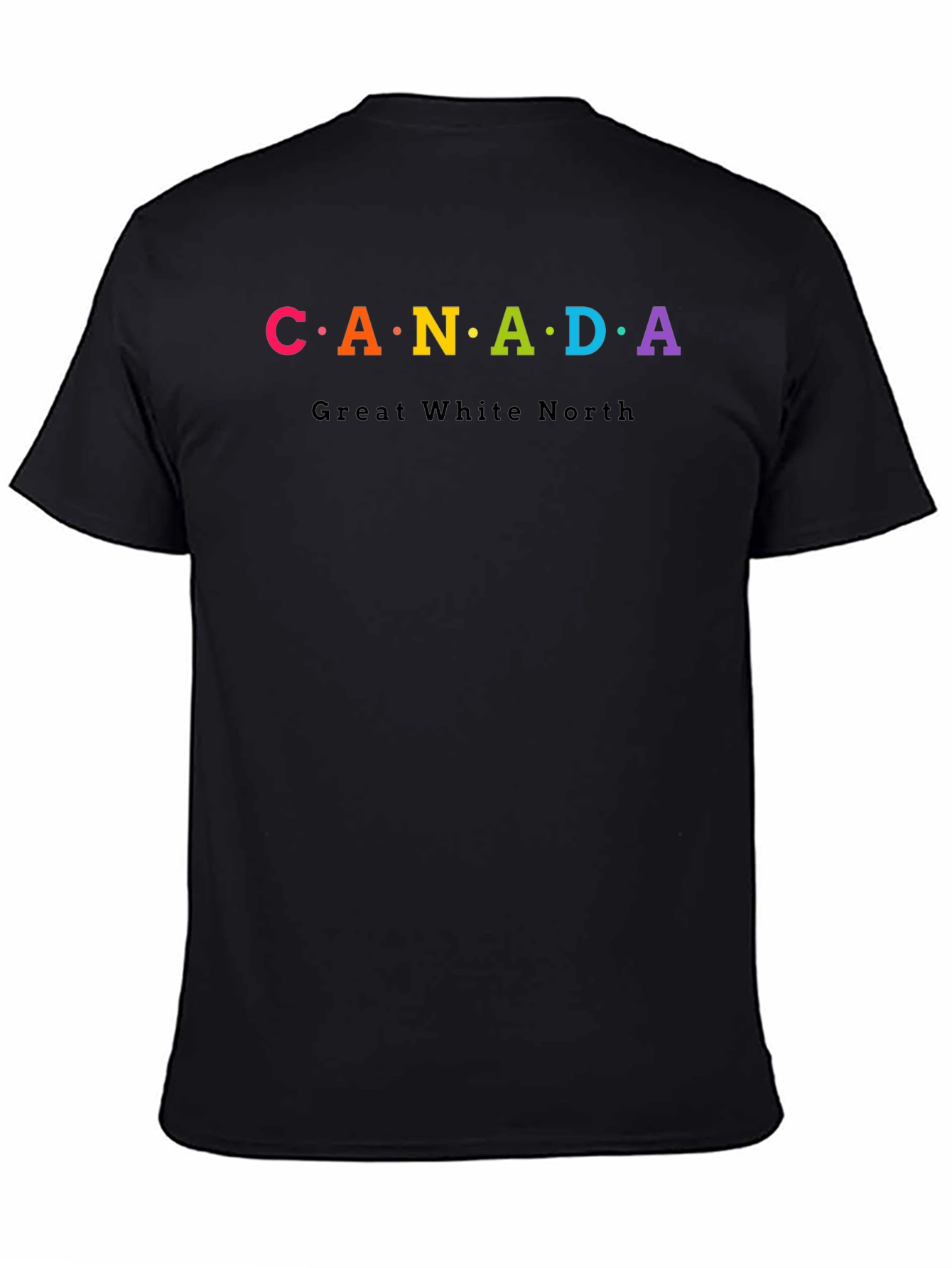 Colorful Canada T-Shirt - Great White North Tee