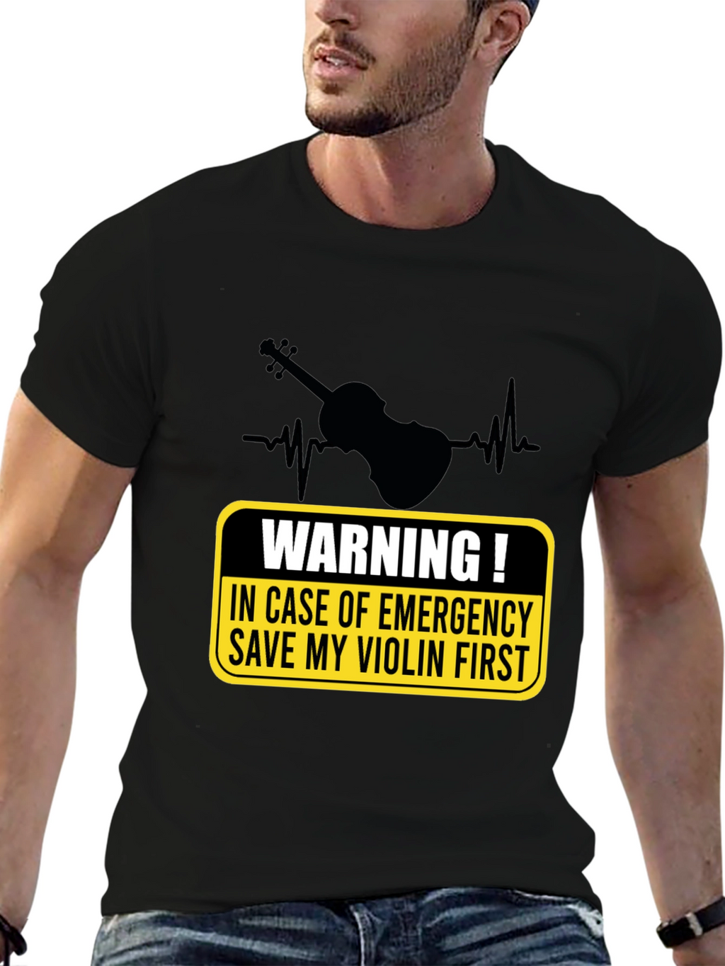 Save My Violin First T-Shirt Musician Gift