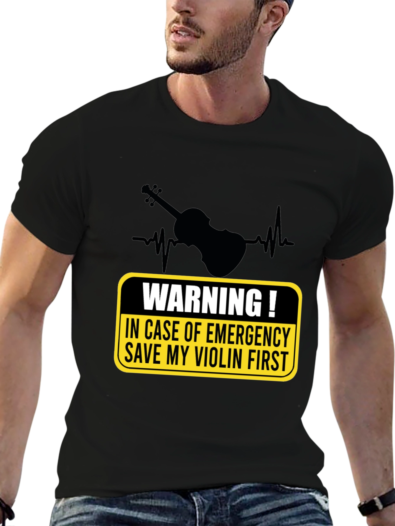 Save My Violin First T-Shirt Musician Gift