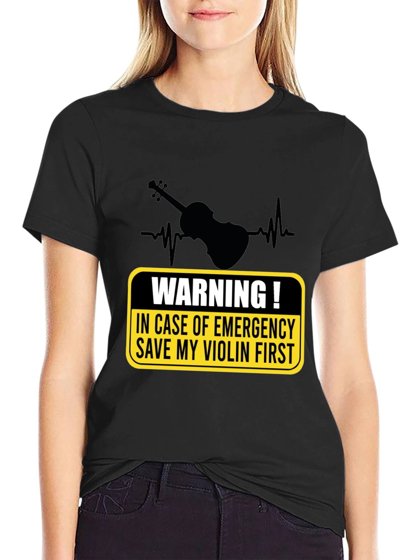 Save My Violin First T-Shirt Musician Gift