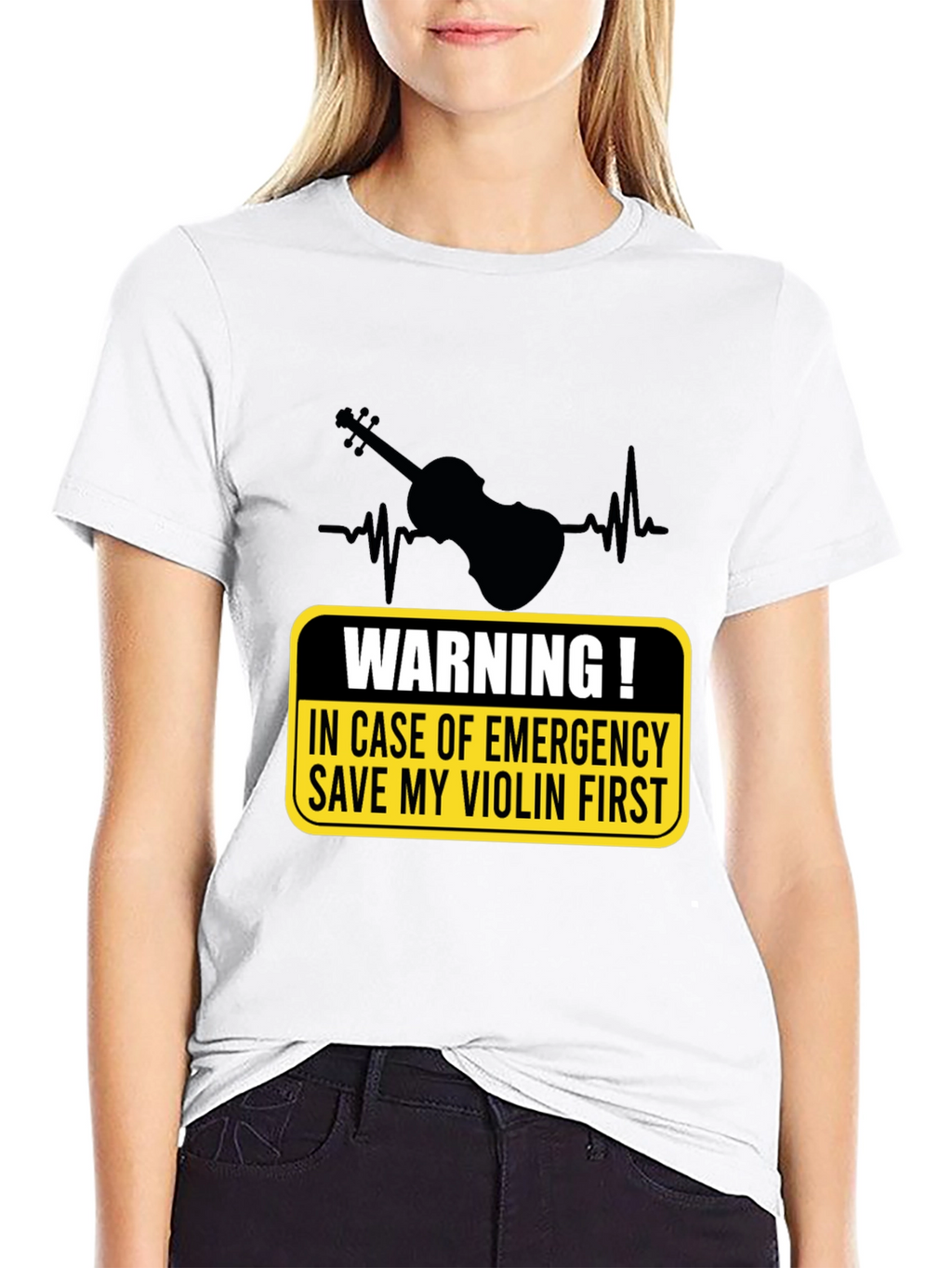 Save My Violin First T-Shirt Musician Gift