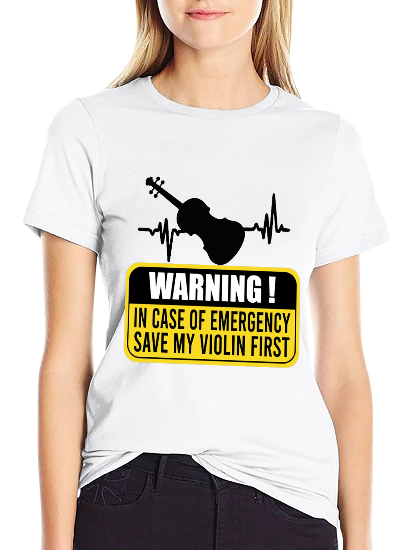 Save My Violin First T-Shirt Musician Gift