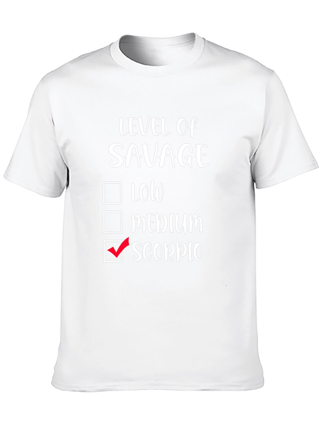 Savage Scorpio Zodiac T-Shirt
