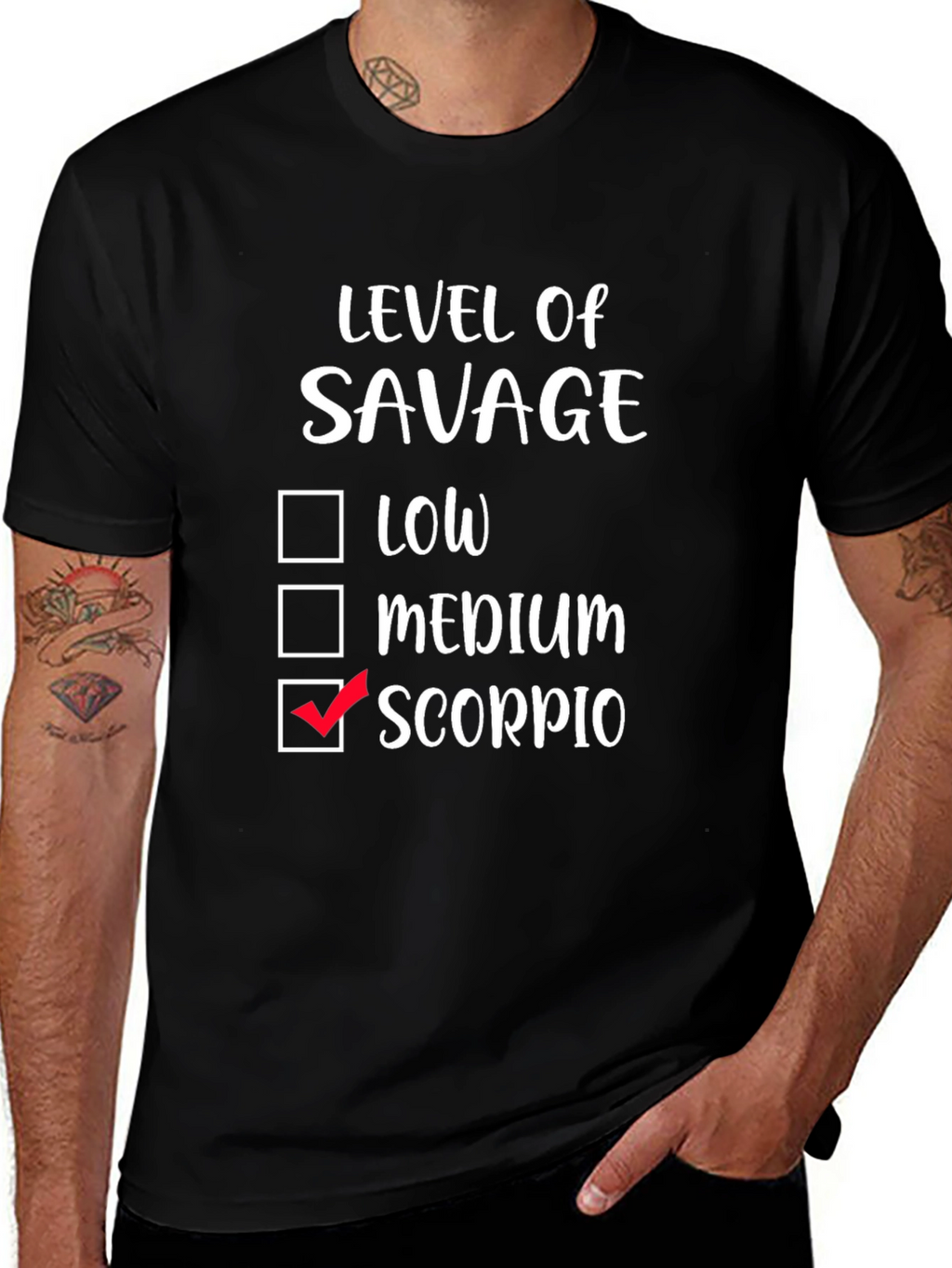 Savage Scorpio Zodiac T-Shirt