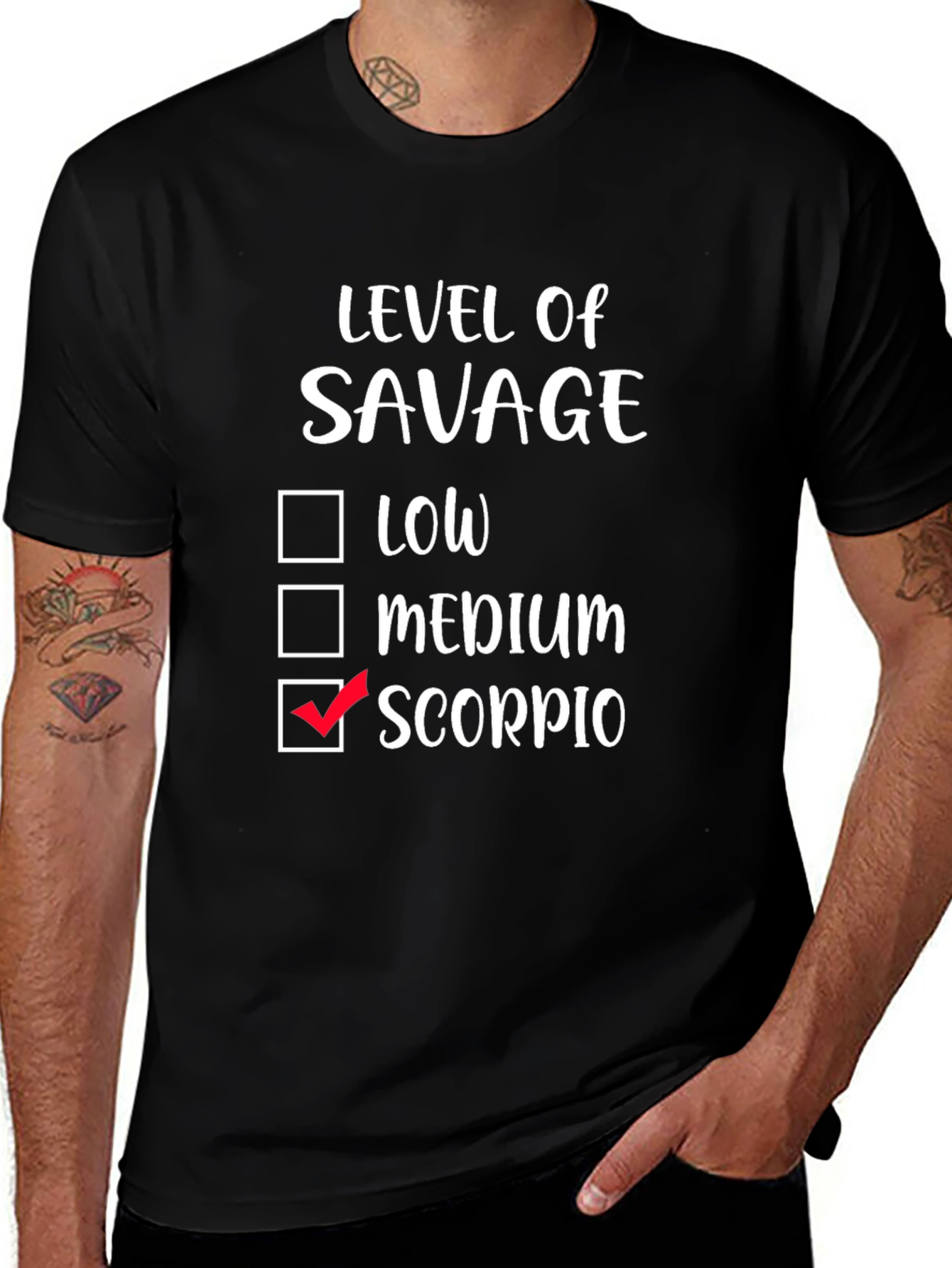Savage Scorpio Zodiac T-Shirt