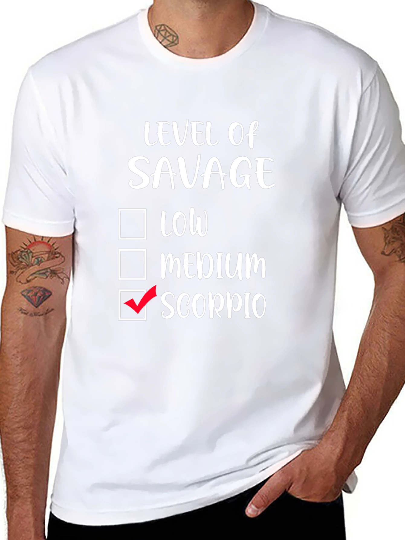 Savage Scorpio Zodiac T-Shirt