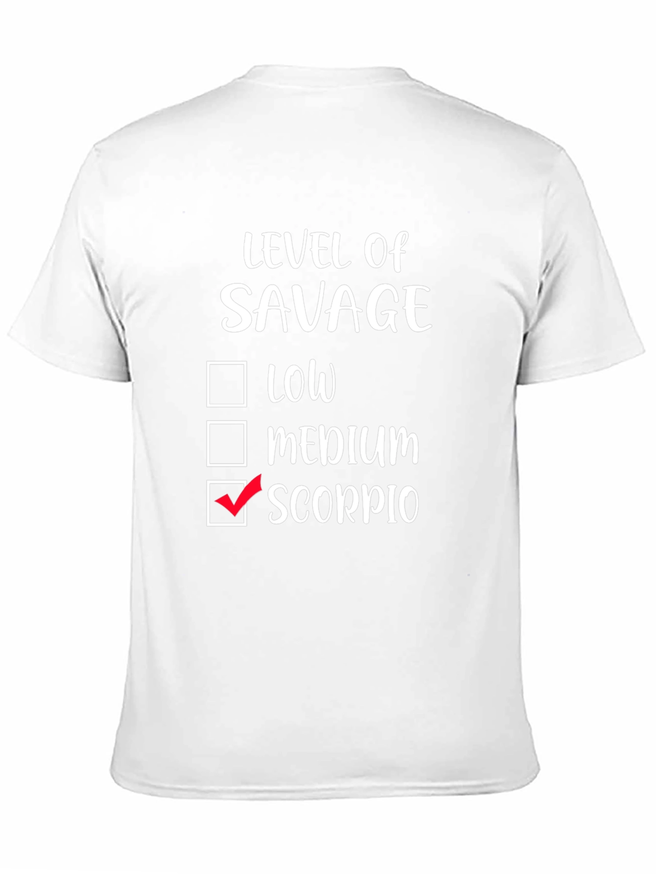Savage Scorpio Zodiac T-Shirt