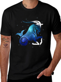 Capricorn Zodiac Graphic Tee