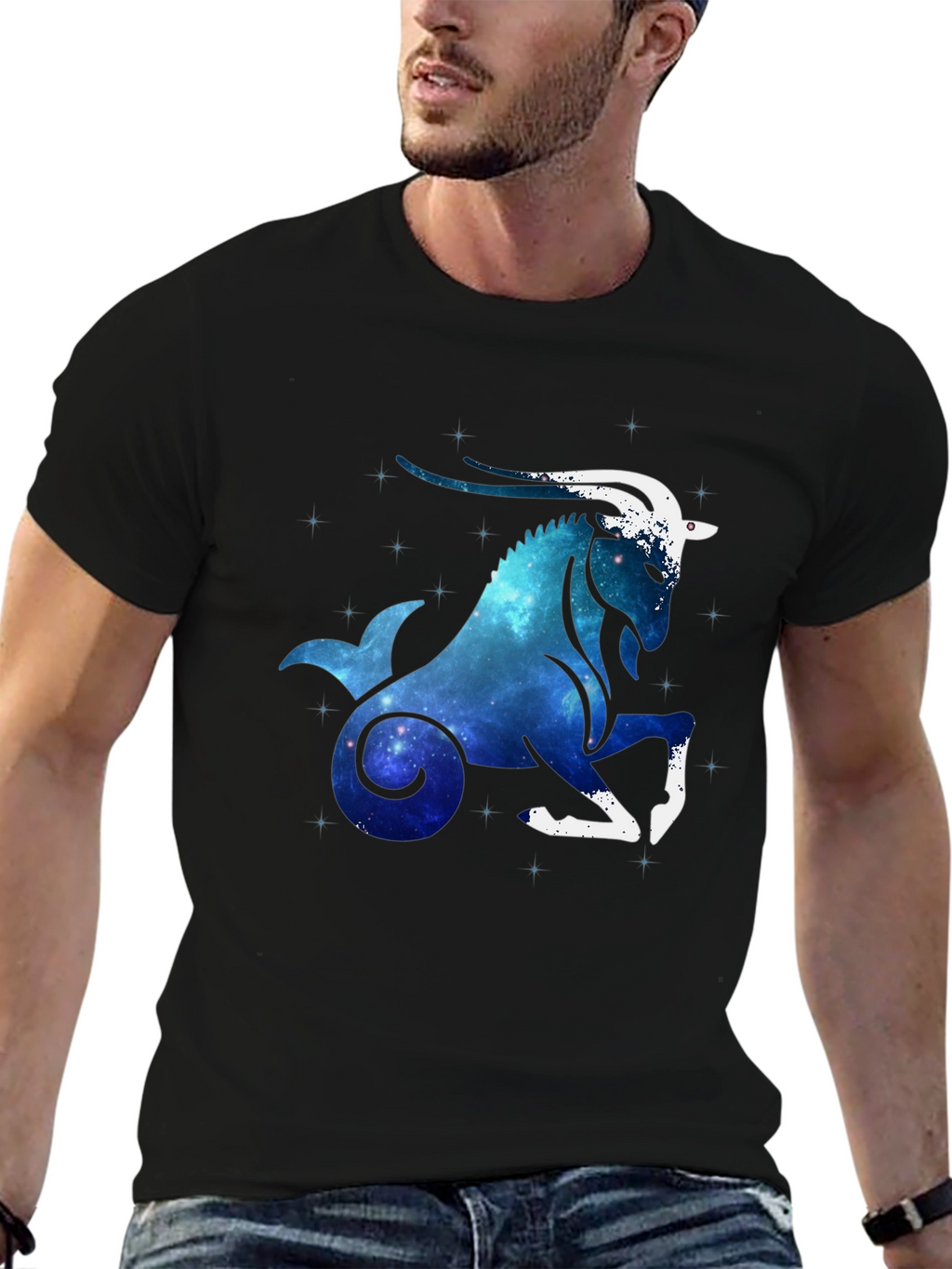 Capricorn Zodiac Graphic Tee