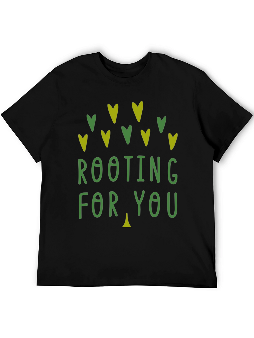 Rooting For You Graphic Print Tee