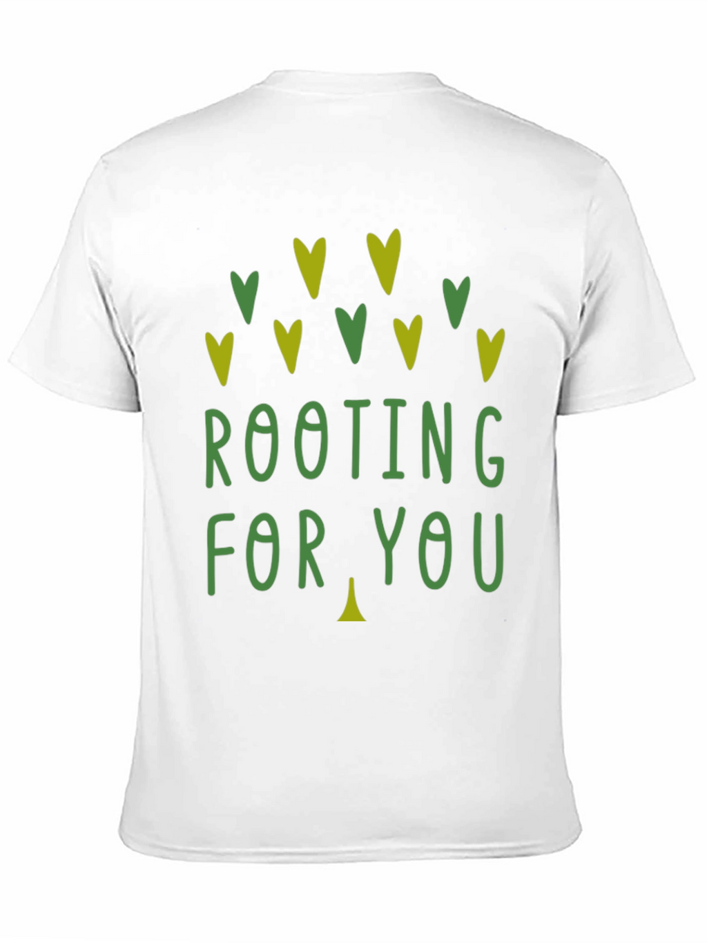 Rooting For You Graphic Print Tee