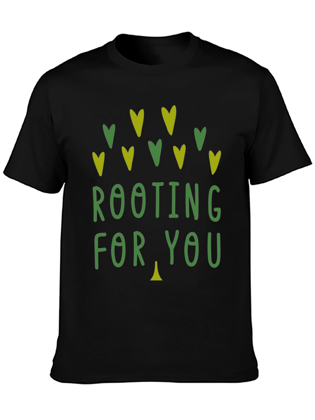 Rooting For You Graphic Print Tee
