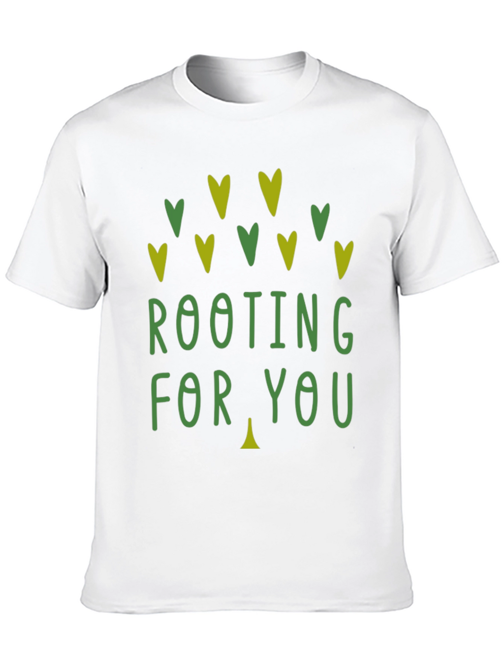 Rooting For You Graphic Print Tee