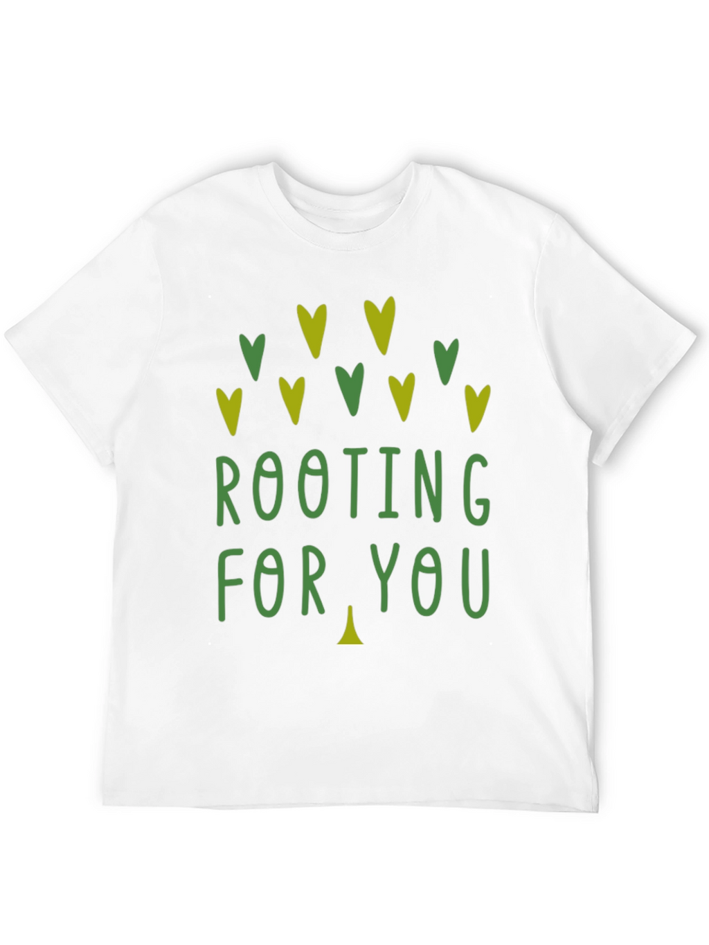 Rooting For You Graphic Print Tee