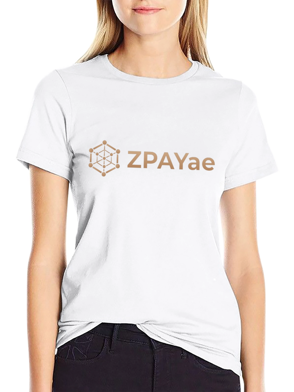 ZPAYae Graphic Tee - Black Casual T-Shirt