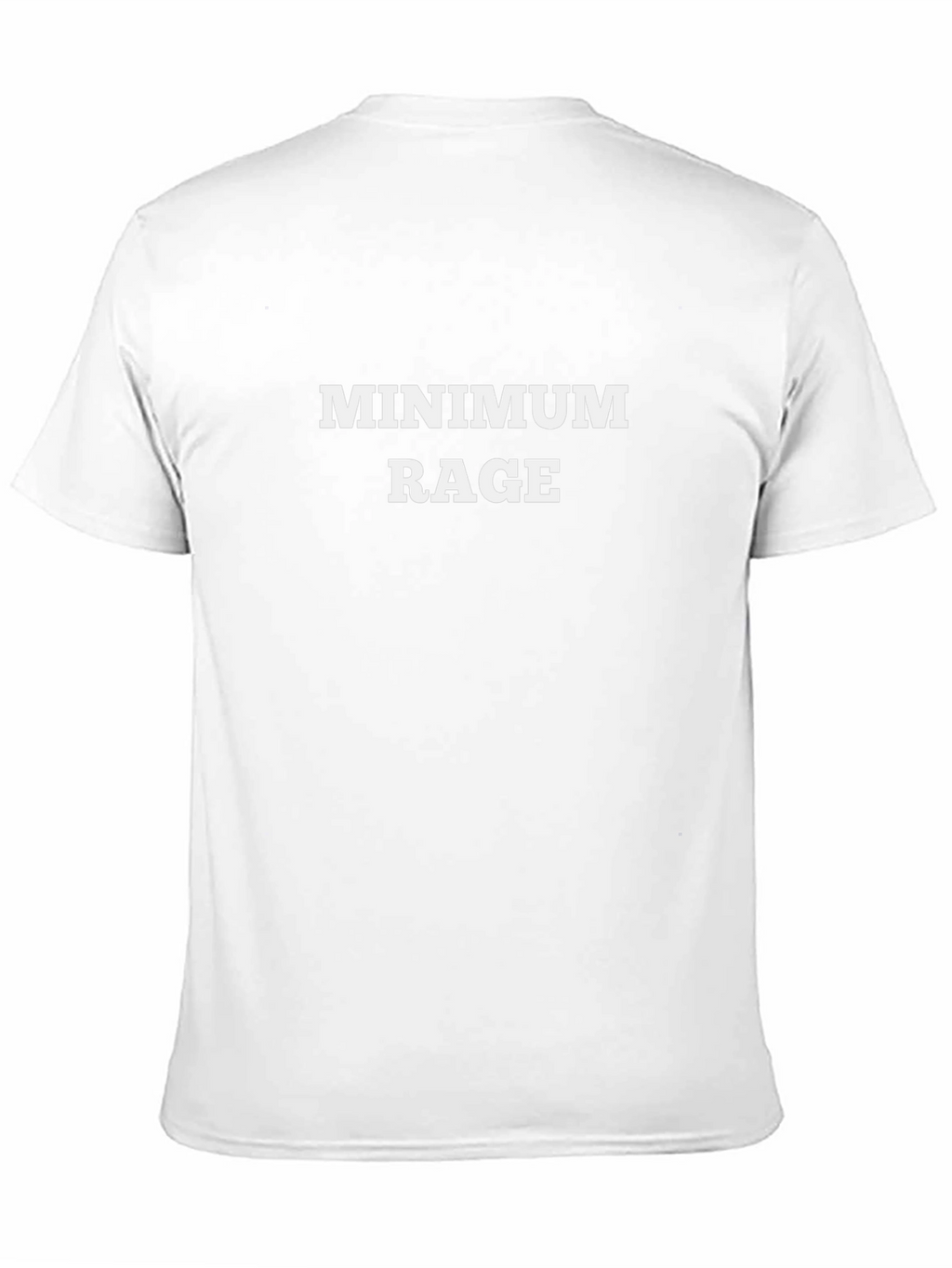Minimum Rage Black Graphic Tee