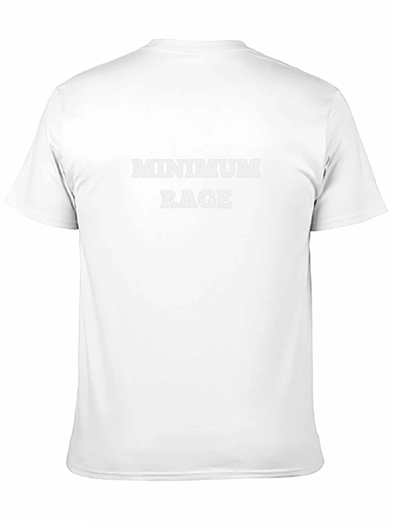 Minimum Rage Black Graphic Tee