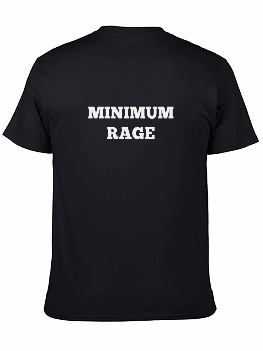Minimum Rage Black Graphic Tee
